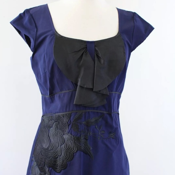 Floreat Sunless Skies Floral Embroidered Dress - Picture 3 of 10